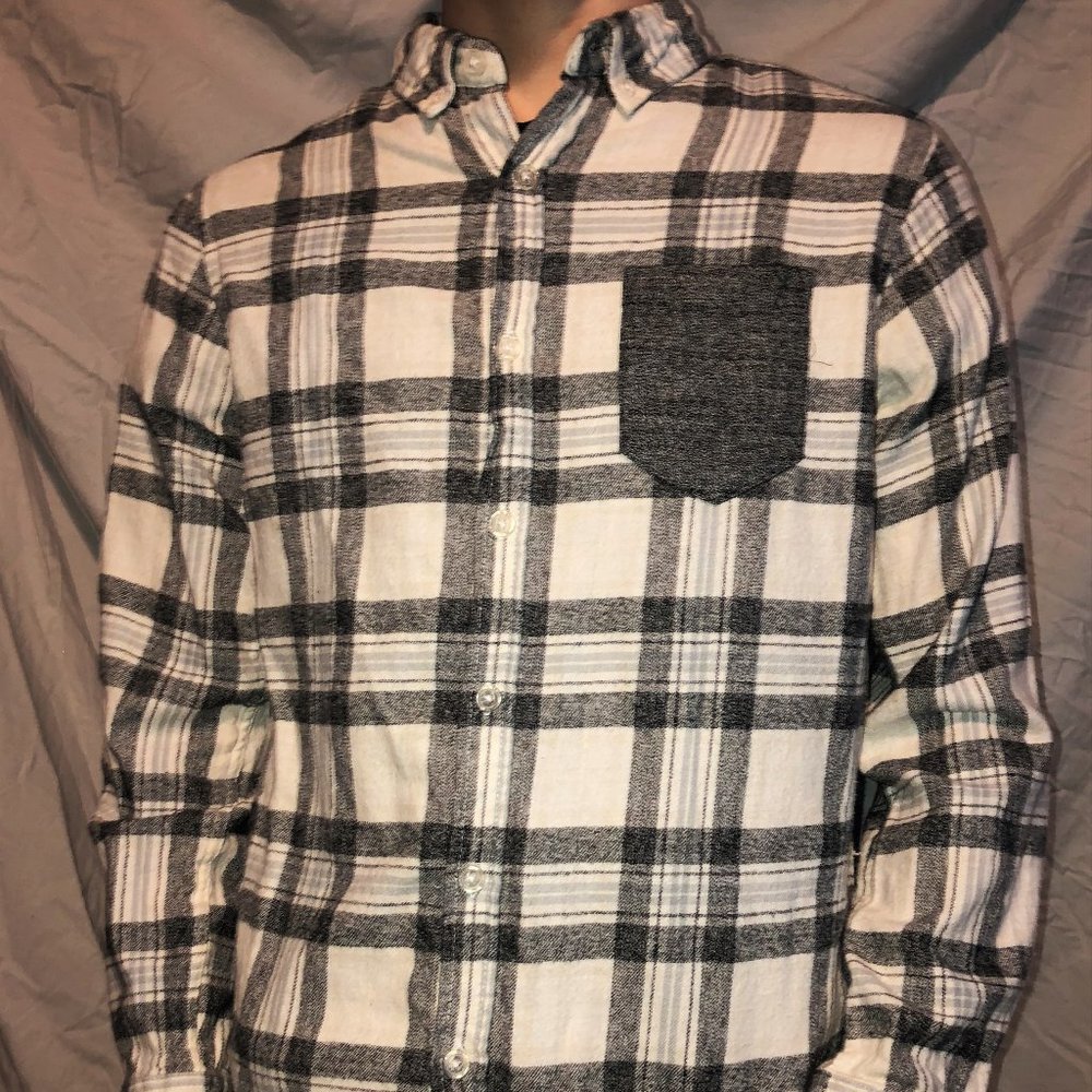 Men's Plaid Button Down Flannel